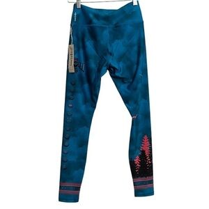 Totemmi Moon Eagle Blue Haze Leggings Size Small